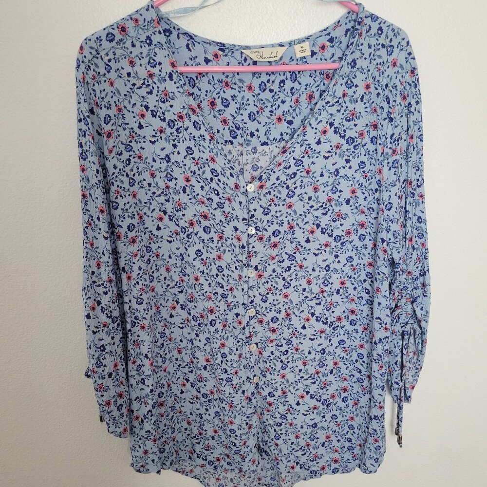 Women's Blue & Beautiful Blouse